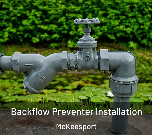  Backflow Preventer Installation McKeesport