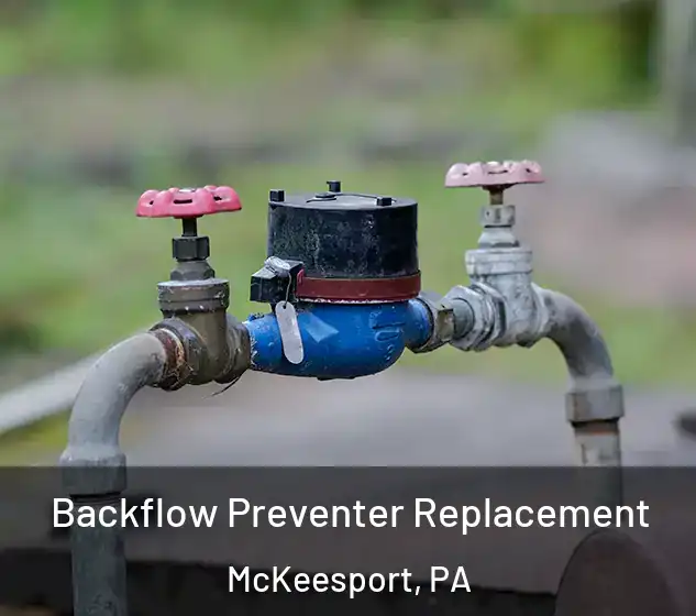  Backflow Preventer Replacement McKeesport, PA