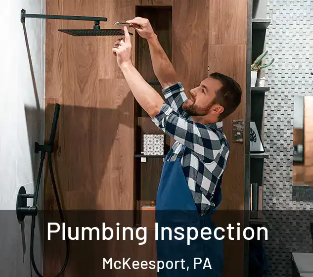  Plumbing Inspection McKeesport, PA