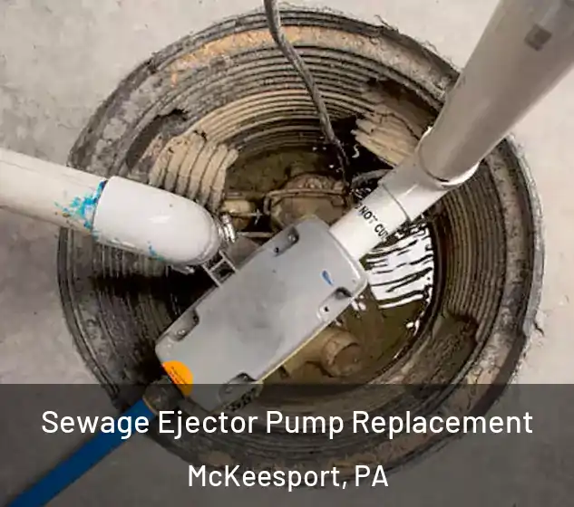  Sewage Ejector Pump Replacement McKeesport, PA